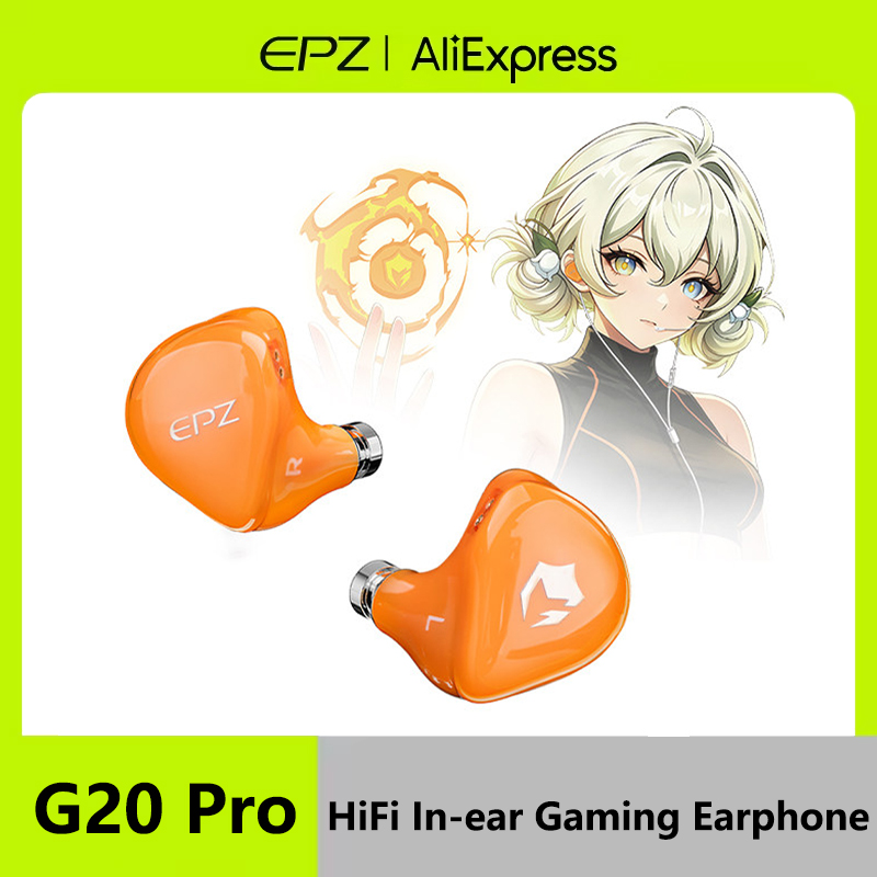 Planar Magnetic Iem Earphones - หูฟังอินเอียร์ EPZ G20 Pro HIFI สำหรับฟังเพลงและเล่นเกม