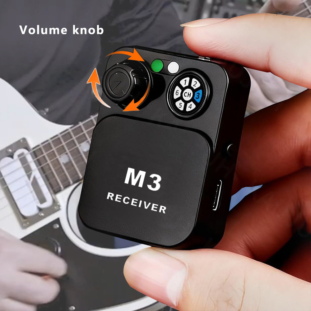 2.4G ระบบมอนิเตอร์ไร้สายแบบใส่ - In Ear Monitors For Singers บทวิจารณ์และราคา
