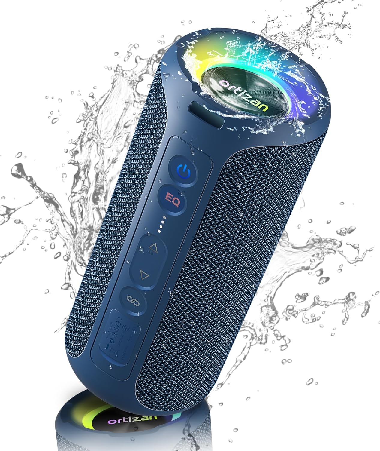 ลำโพงบลูทูธไร้สาย ortizan พร้อ - Portable Bluetooth Speaker Waterproof Ipx7 บทวิจารณ์และราคา