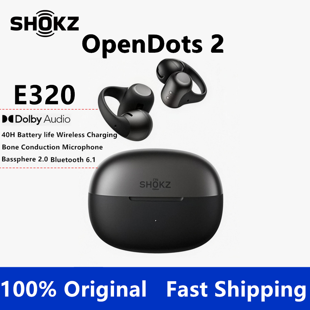 SHOKZ OpenDots 2 หูฟังบลูทูธแบ - Type C Wired Earphones With Mic บทวิจารณ์และราคา