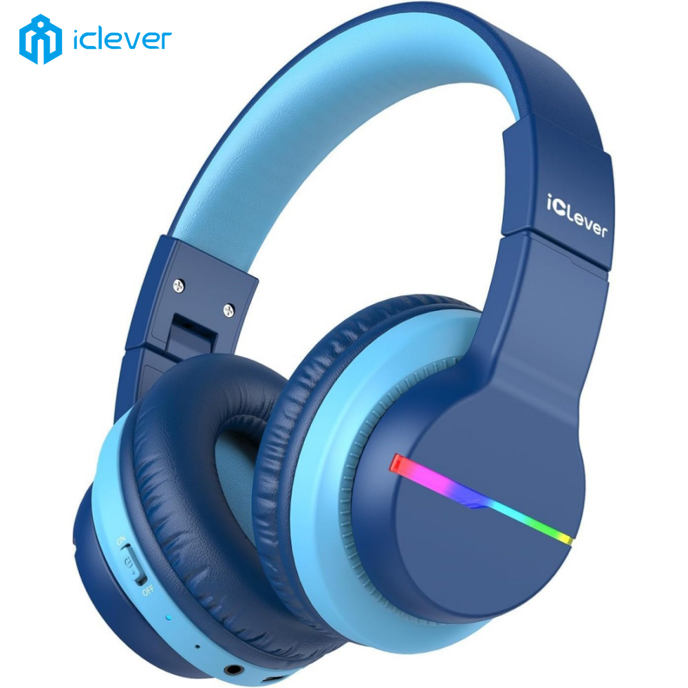 หูฟังบลูทูธสำหรับเด็ก iClever  - Anc Wireless Over Ear Headphones บทวิจารณ์และราคา