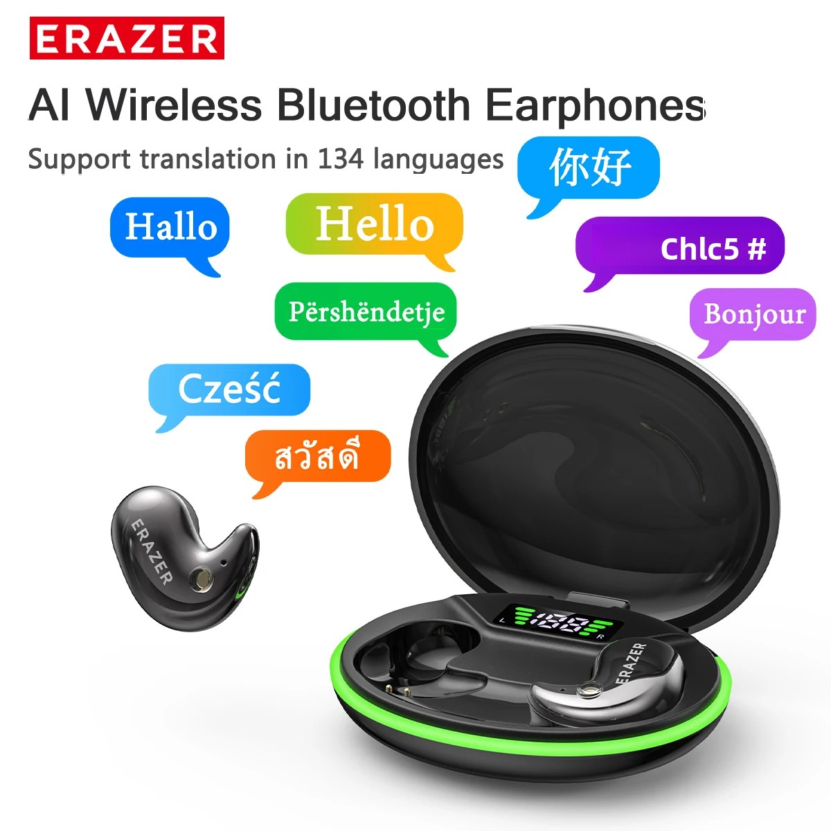 หูฟังบลูทูธแบบอินเอียร์ EARZER - Type C Wired Earphones With Mic บทวิจารณ์และราคา
