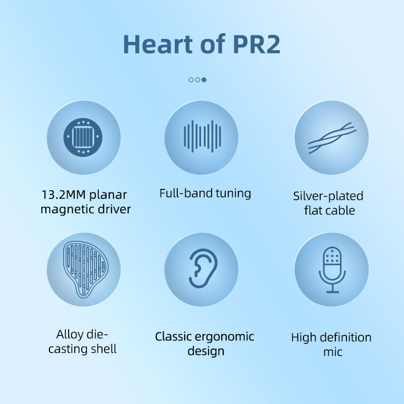 KZ x HBB PR2 หูฟังชนิดใส่ในหูโ - Planar Magnetic Iem Earphones บทวิจารณ์และราคา